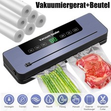 Vakuumiergerät Vakuumierer 120W Einschweißgerät Folienschweißgerät Mit Beutel 