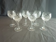 6 x Nachtmann Kristall  Likör Gläser Dekor Bamberg
