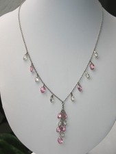 JUGENDSTIL SILBER KETTE