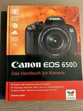 Handbuch Canon EOS 650D, neuwertig, 370 Seiten, alle Tipps und Bilder