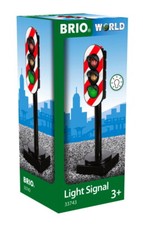 Brio World Eisenbahn Zubehör Lichtsignal Ampel 33743