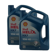 10L Shell Helix HX7 10W-40 2 x 5 Liter VW 501 01 505 00 MB 229.3 ACEA A3 B4 