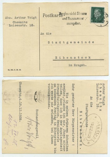 75468 postkarte chemnitz - -,
