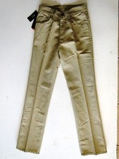 Levis 566 Sta-Prest Herren Jeans Hose Beige Unifarben W28 L32 NEU!