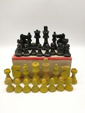 Schachfiguren Holz Alt