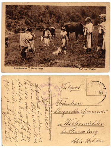 Cpa folklore rumänische - cpa, ak