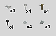 UNTERFAHRSCHUTZ Schrauben set