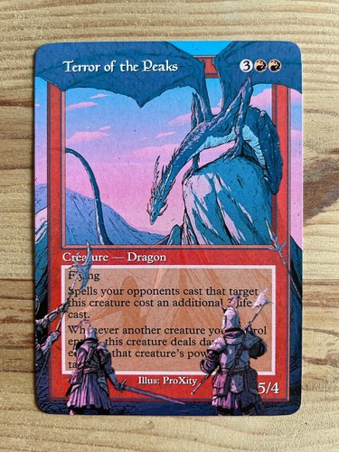 Terror the peaks - terror, of