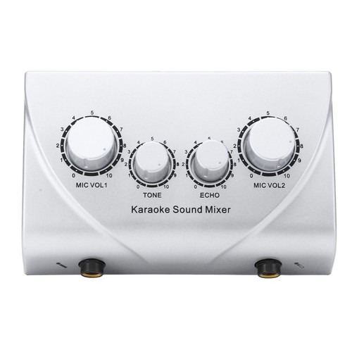 Karaoke mixer mit - karaoke-mixer, zwei