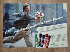 ORIGINAL REKLAME WERBUNG 1984  IMPULSE  Parfum Deodorant 2 Seiten