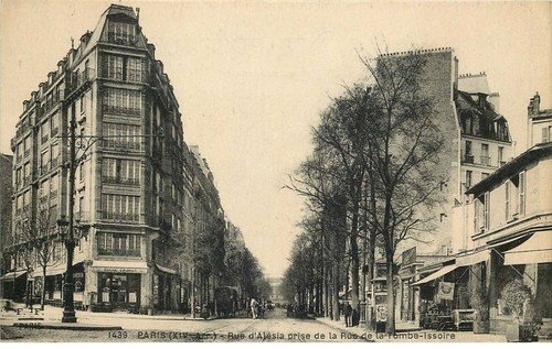 Paris arrondissement rue - 14.,