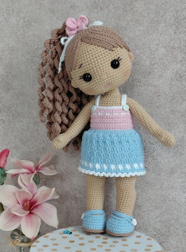 Amigurumi gehäkelte puppe - amigurumi,