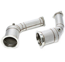 TA TECHNIX HOSENROHR DOWNPIPE HITZESCHUTZ MIT 200 ZELLEN KAT FÜR AUDI RS4 B9 2.9