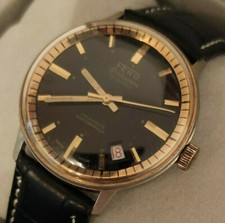 Fero Feldmann ( Sicura ) Calendar Flat Handaufzug 23Jewels SwissMade -60er -TOP 