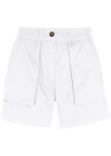 Cargoshorts Gr. 44 Weiß Damen Cargo-Shorts Bermuda Kurz-Hose Pants Neu*