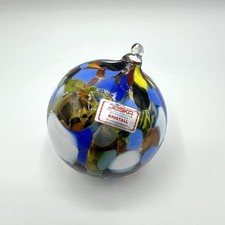 Joska Glas Kugel Fensterkugel Einschmelzungen Glaskunst Opalglas Weihnachtskugel