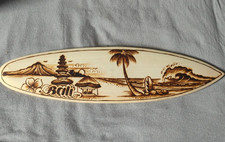 Surfboard Holz Deko Surfbrett