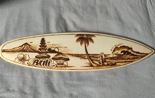 Surfboard holz deko surfbrett - surfboard,