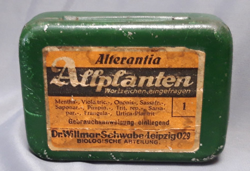 Blechdose alterantia - blechdose,