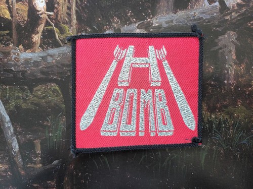 Bomb logo vintage patch - h-bomb,