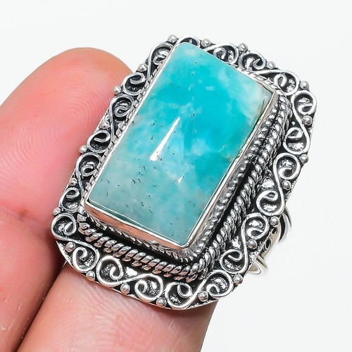 Amazonit edelstein ring - edelstein,