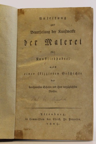 Anleitung zur beurtheilung der - anleitung,