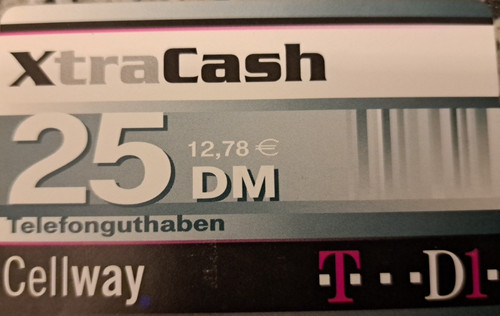 Xtracash card cellway - card,