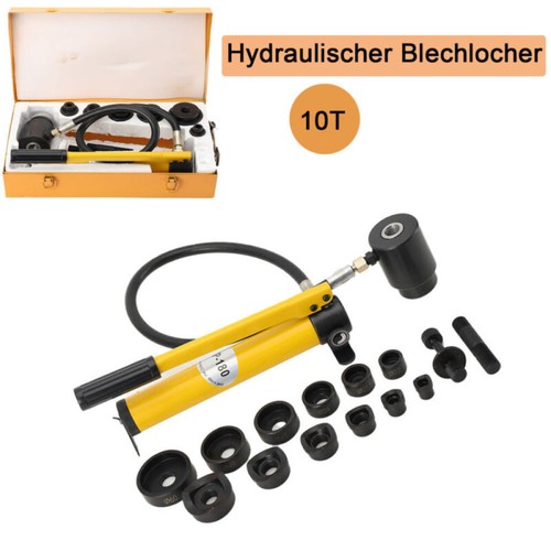 10t hydraulisch blechlocher - 10t,
