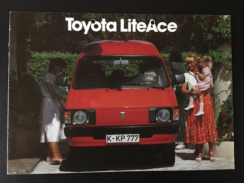 Toyota liteace prospekt 1981 - prospekt, 6/1981