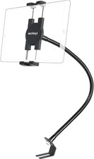 Woleyi KFZ Oder LKW Sitzschiene Tablet Halterung, Auto Boden Tablet Handyhalter 