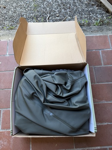 Wathose mit stiefel 46 - wathose, gr.