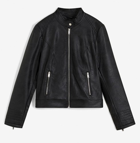 Jacke mit silbernen details - jacke,