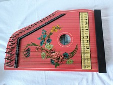 altes Musikinstrument Zither DDR Kinderzither Spielzeug Jubel-Töne Akkordzither