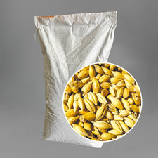 Gerste 25kg Futtergerste gereinigt, Futter für Hühner, Tauben & Kleintiere