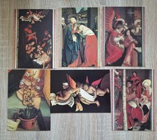 6 Kunst-Postkarten zum