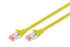 DIGITUS LAN Kabel Cat 6 10m RJ45 S/FTP Geschirmt Gelb 1 Stück OVP NEU