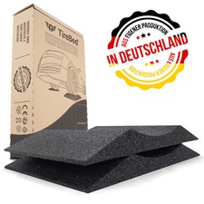 TOPRUBBER® 2x Reifenschuh 300er SET in schwarz Reifenschoner aus Gummigranulat