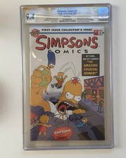 Simpsons Comics #1 Bongo Comics 1993 signiert Bill Morrison