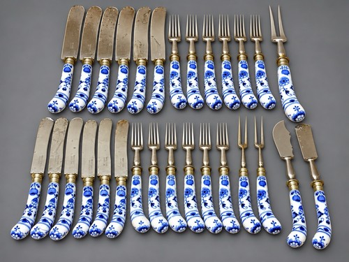 Meissen zwiebelmuster besteck - meissen,