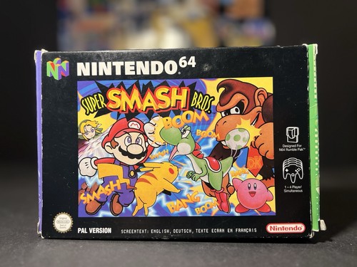 Nintendo super smash - 64, ||