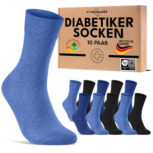Paar diabetikersocken für - 10,