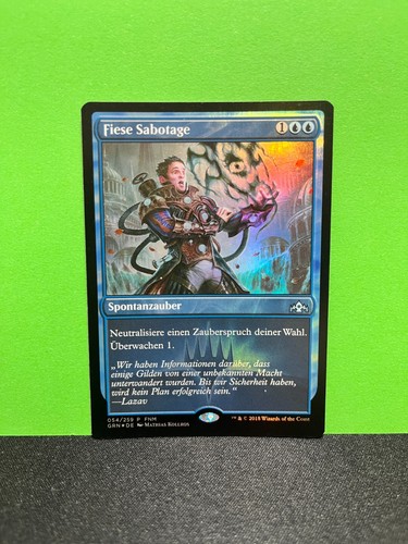 Foil fiese sabotage sinister - sabotage,