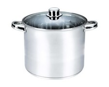 17 Liter XL Induktionskochtopf Kochtopf Eintopf-Topf Spaghettitopf Suppentopf