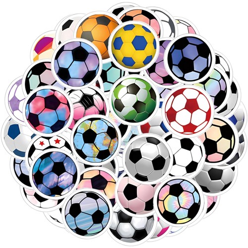 Fußball aufkleber stickers - fußball, 60