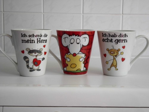 Lustige tassen kaffee becher - 3,