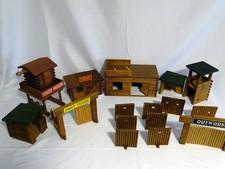 Holz Western Stadt Fort Texas