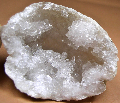 Bergkristall druse geode - bergkristall,