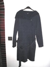 Damen-Mantel, dunkelblau, nicht gefüttert, Gr. 40 von AMISU