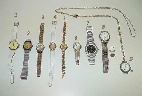Konvolut armbanduhren - konvolut,