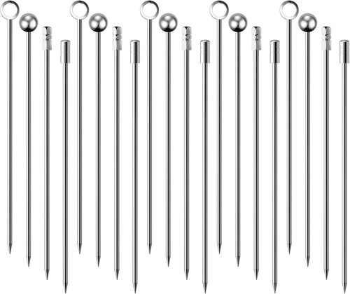 Edelstahl cocktail picker - edelstahl, 20